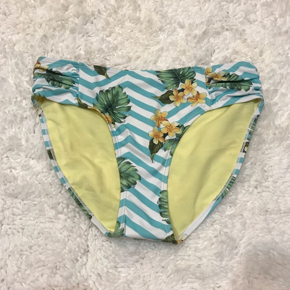 New! Marilyn Monroe Floral Swim Bikini Bottoms M - Picture 9 of 9